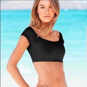 Victoria secret crop swim top